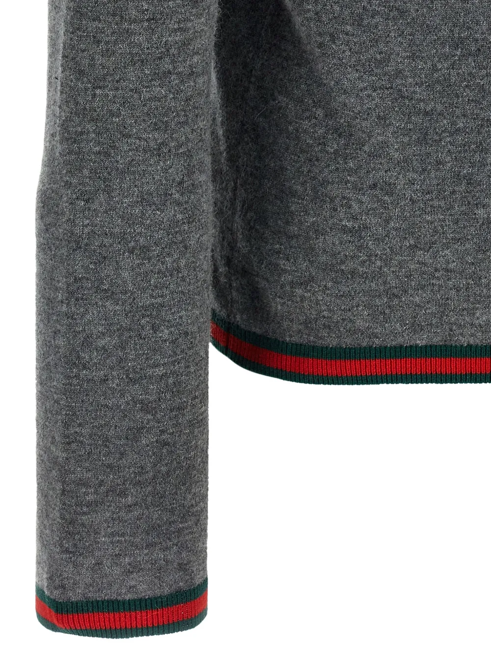 Gucci Max Mara Studio Midnight Blue Viscose Blend Teti Polo Shirt In Gray