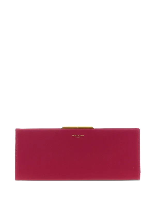 Saint Laurent ミッドナイト クラッチバッグ S | ピンク | FARFETCH JP