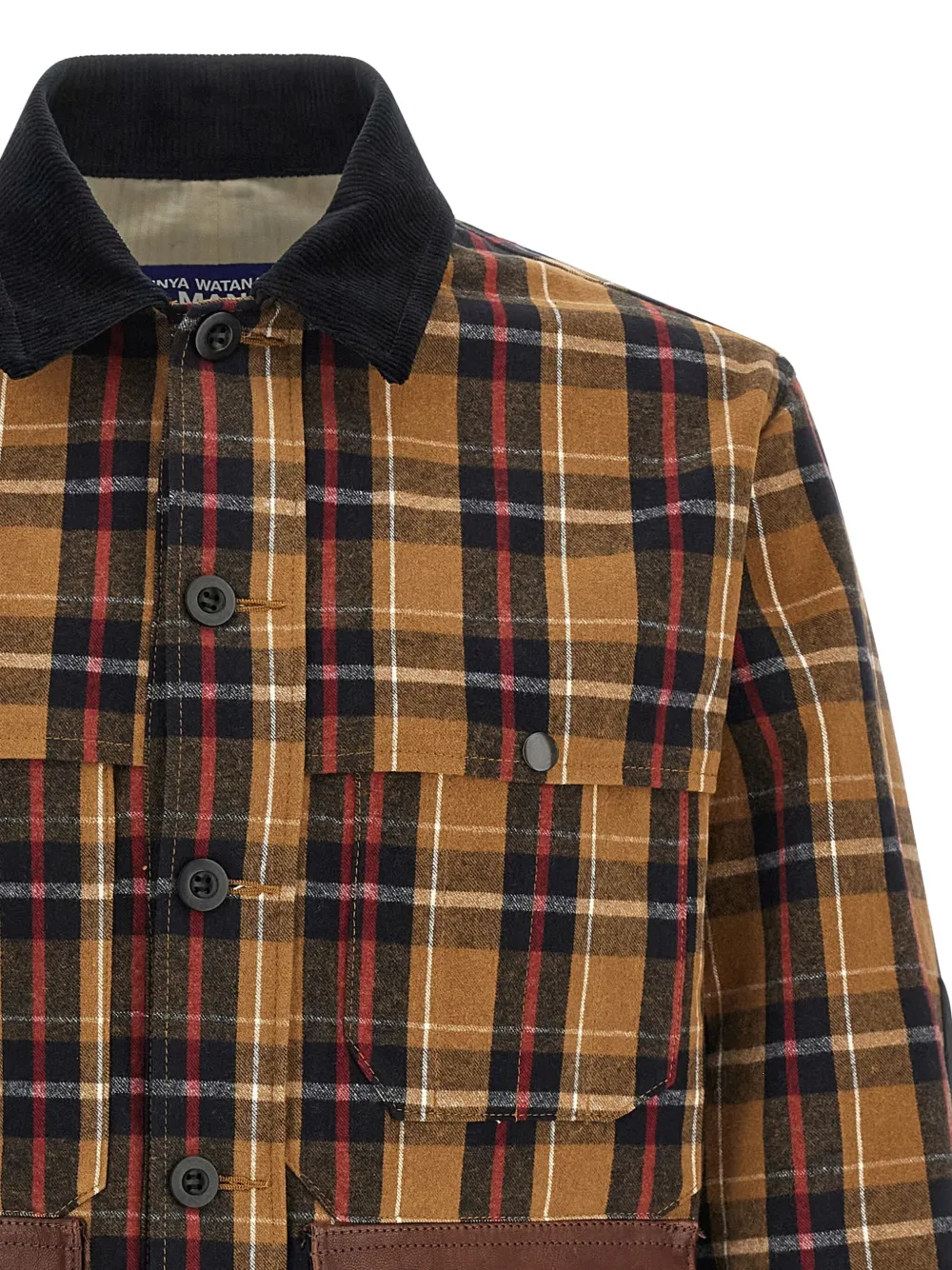 Junya Watanabe MAN x Filson jack met patchwork Bruin