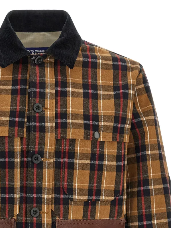 Junya Watanabe MAN x Filson Patchwork Jacket | Brown | FARFETCH