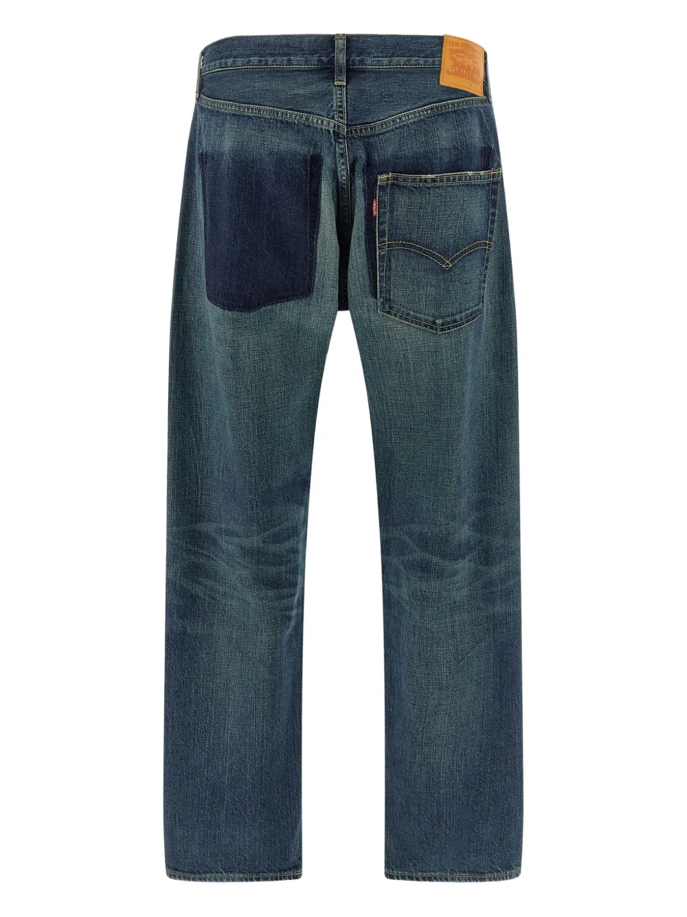 Junya Watanabe x Levi's stonewashed jeans - Blauw