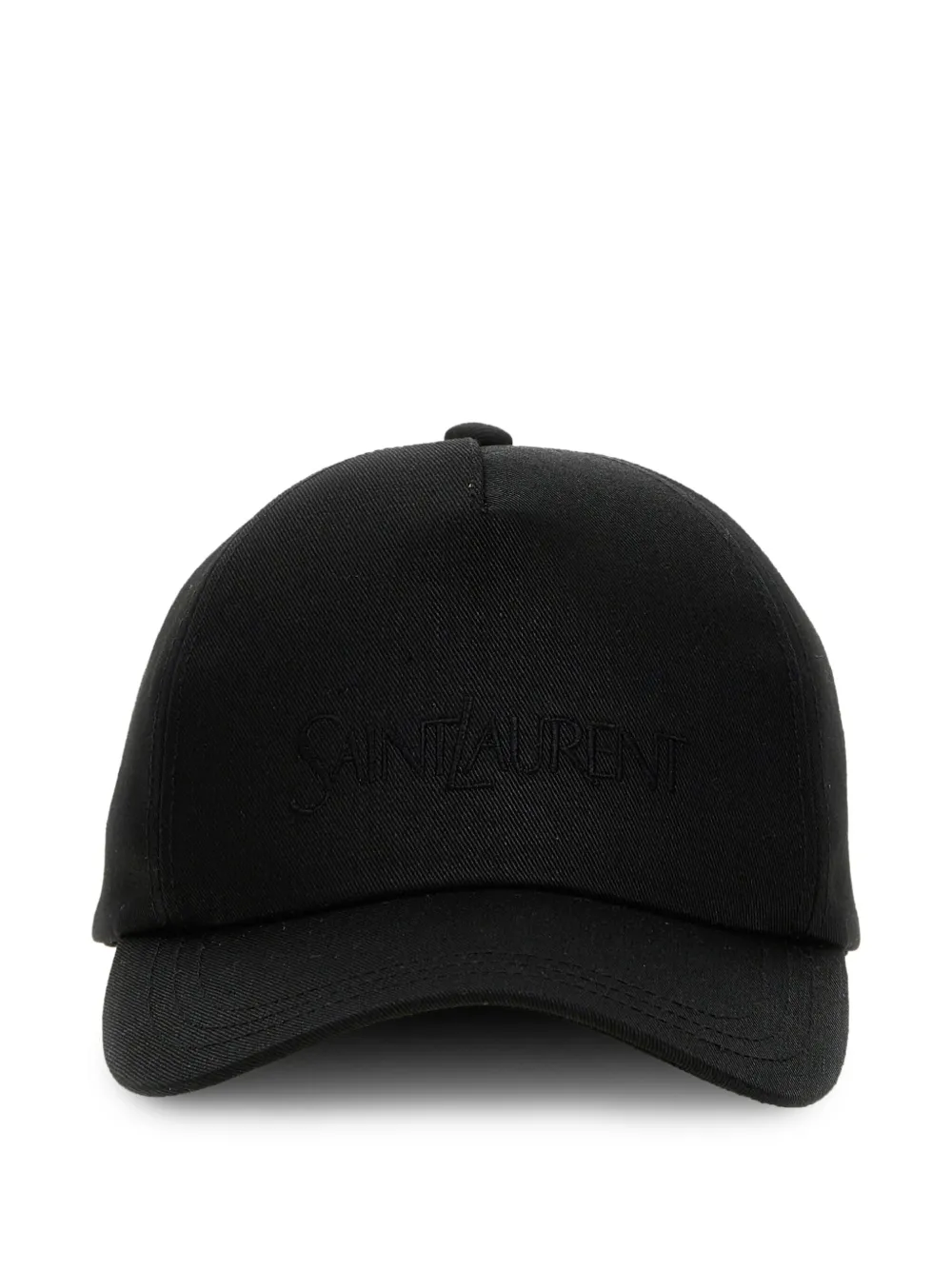 Saint Laurent gorra con logo bordado | negro | Image 1