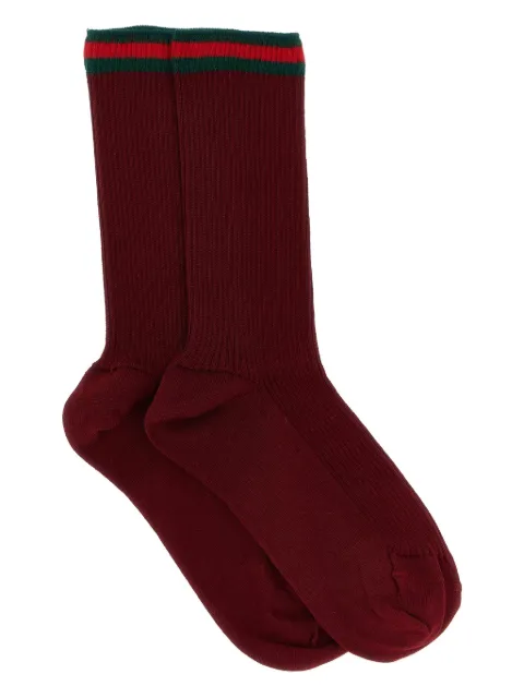 Gucci calcetines tejidos de canalé