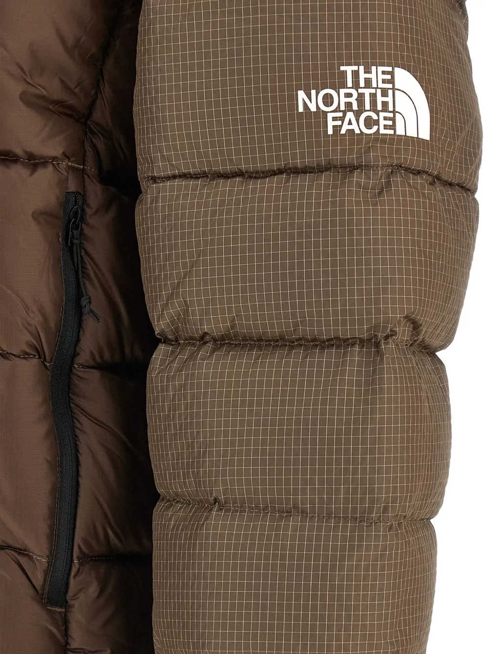 The North Face Kalix gewatteerd donsjack met capuchon Bruin