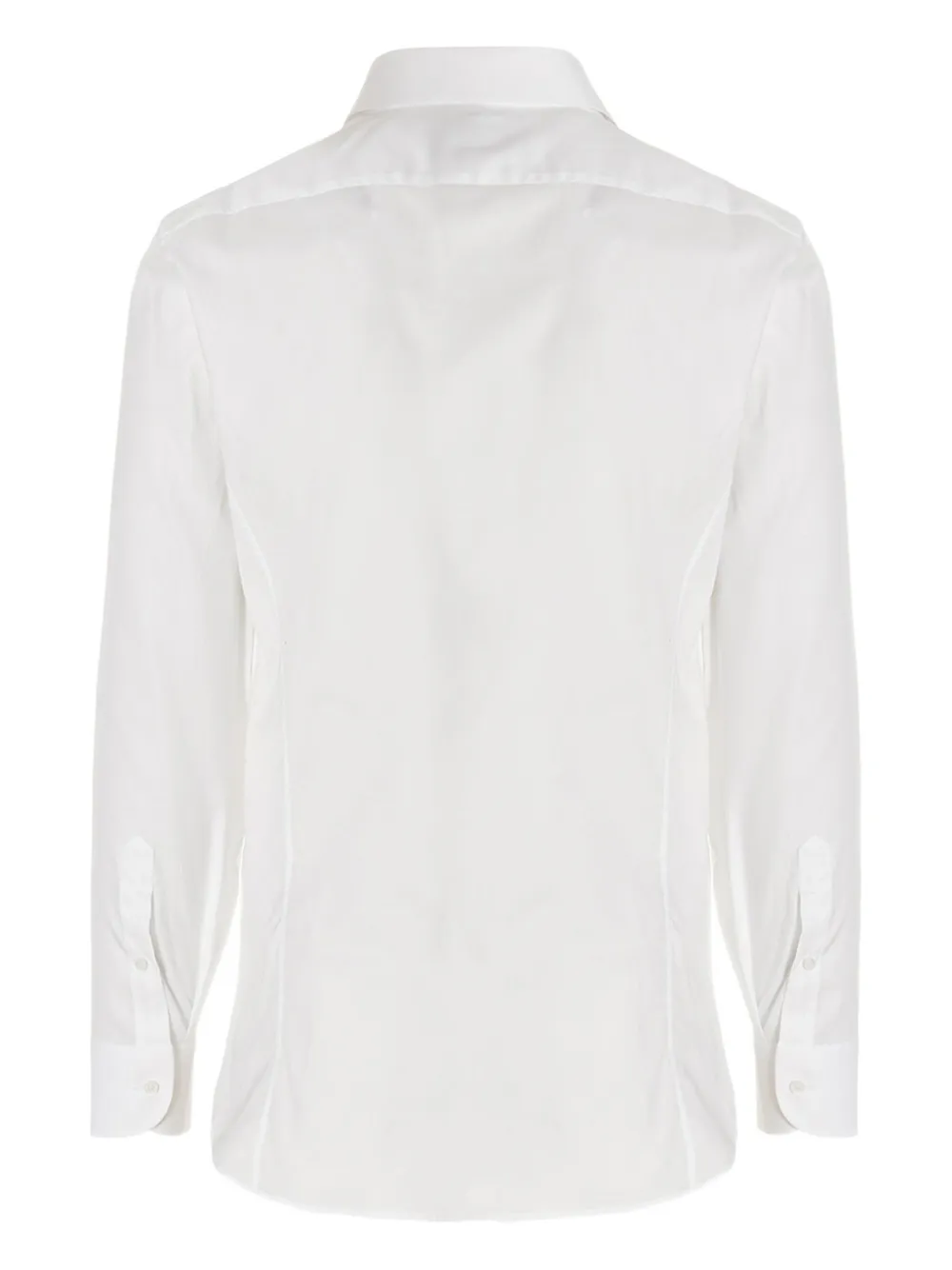Gucci embroidered-logo pocket shirt - Wit