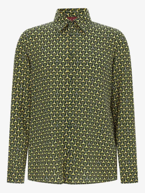 Gucci Horsebit-print shirt