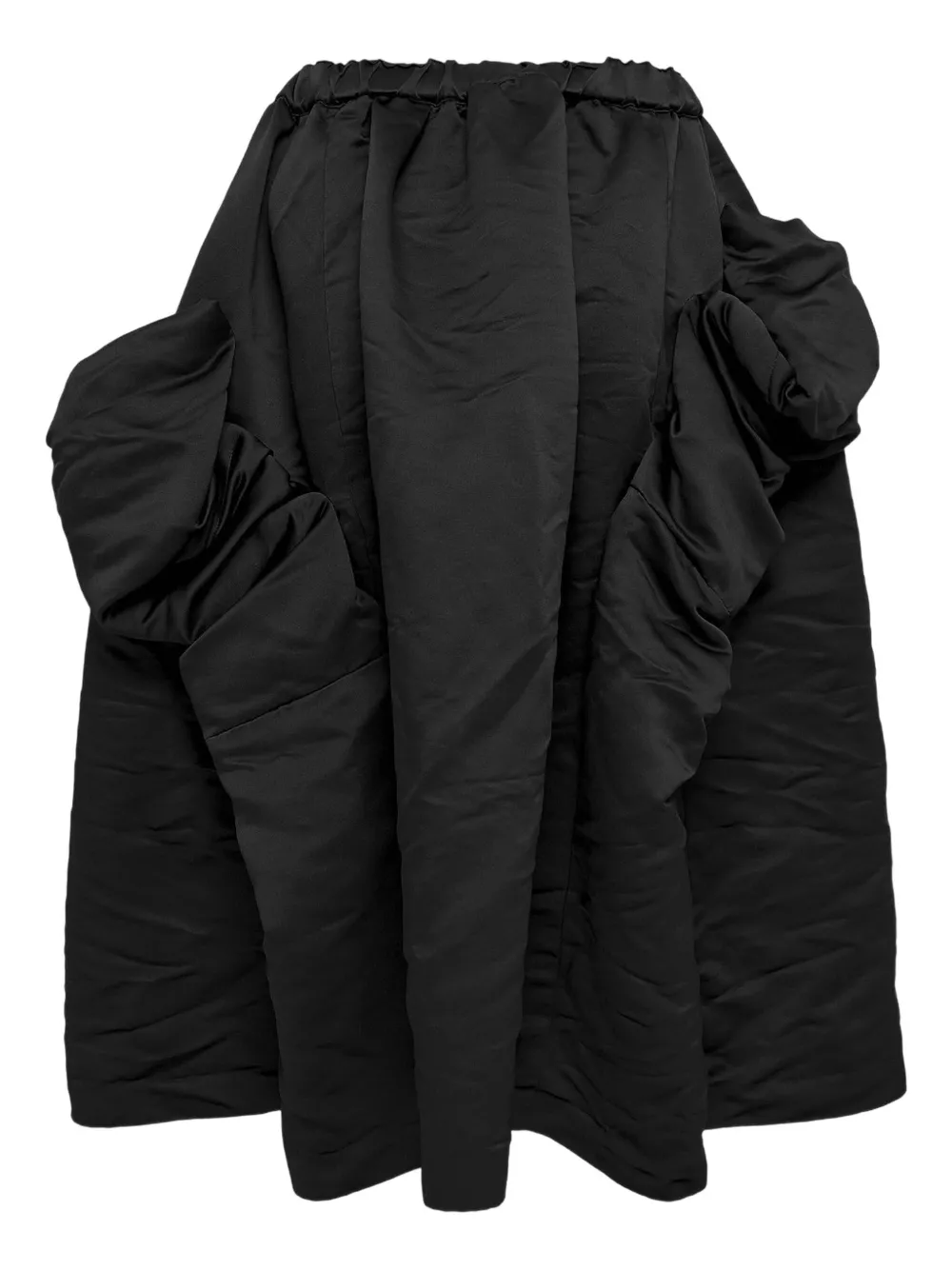 Comme Des Garçons Comme Des Garçons crinkled-effect skirt - Zwart