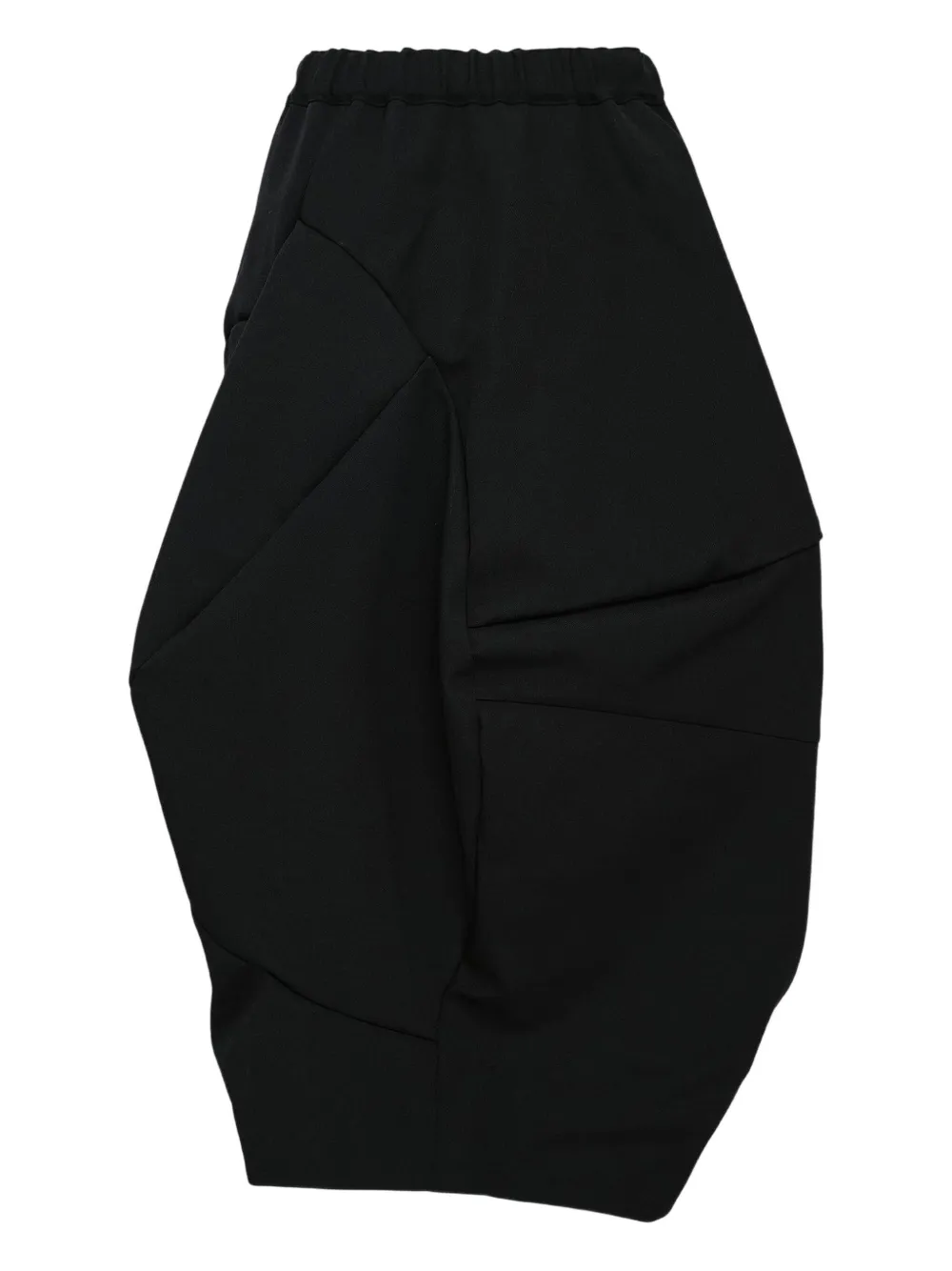 Comme Des Garçons Panelled Medium Skirt In Blue