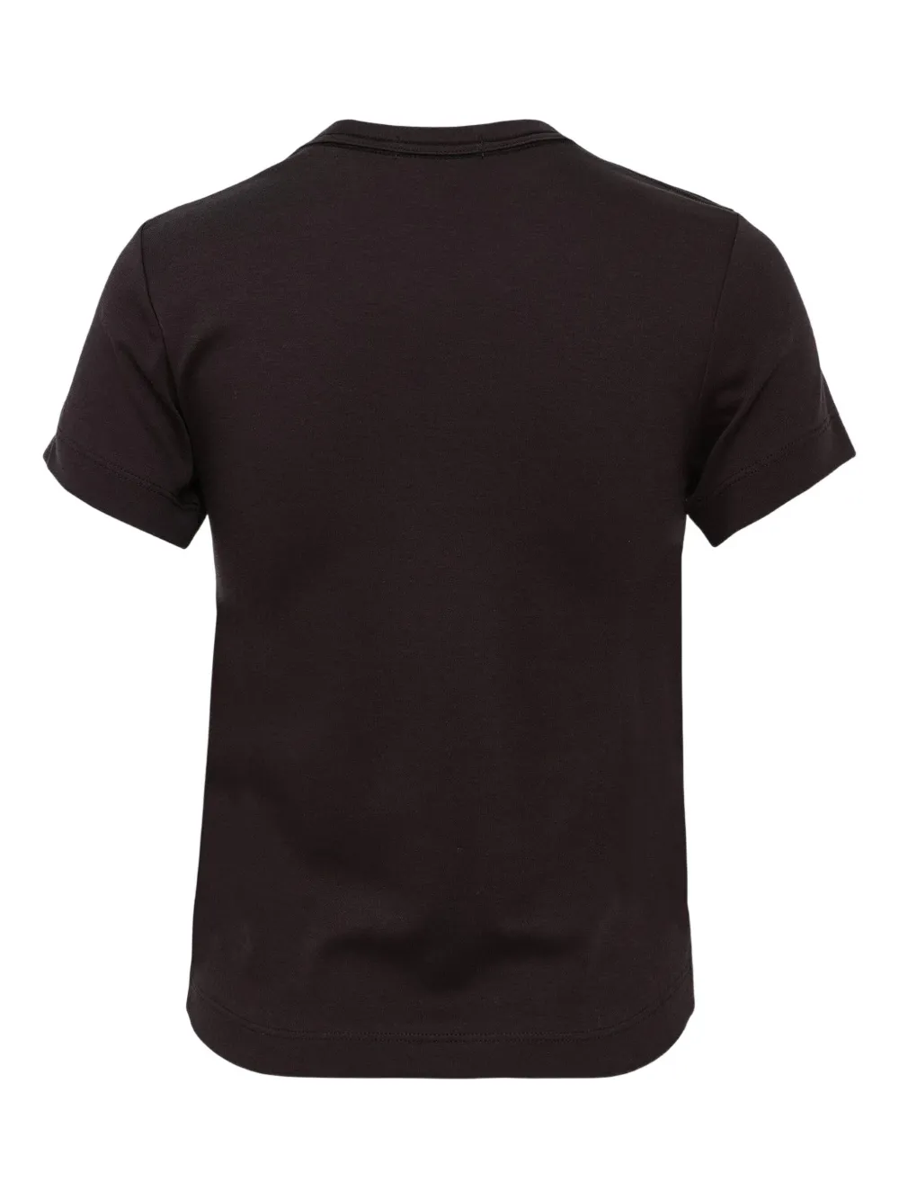 Rag & Bone Mia Logo-embroidered T-shirt In Black