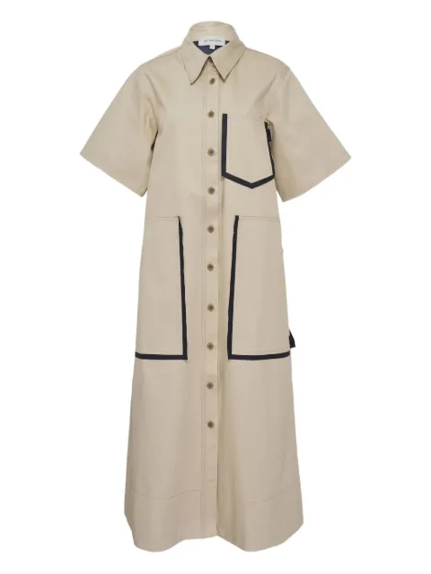 Lee Mathews Henry shirt midi dress
