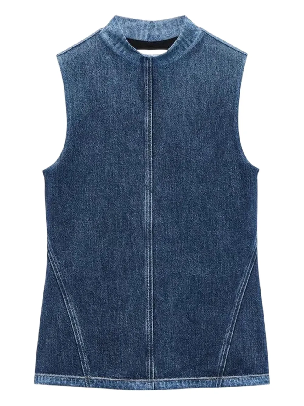 Rag & Bone Miramar Sleeveless Tank Top In Blue