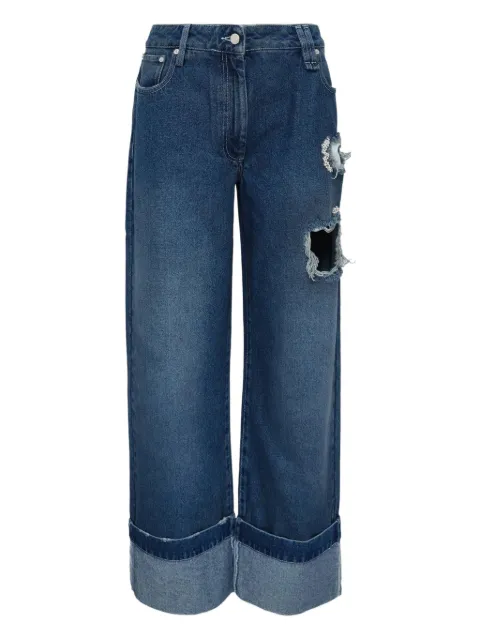 Simone Rocha distressed-detail jeans