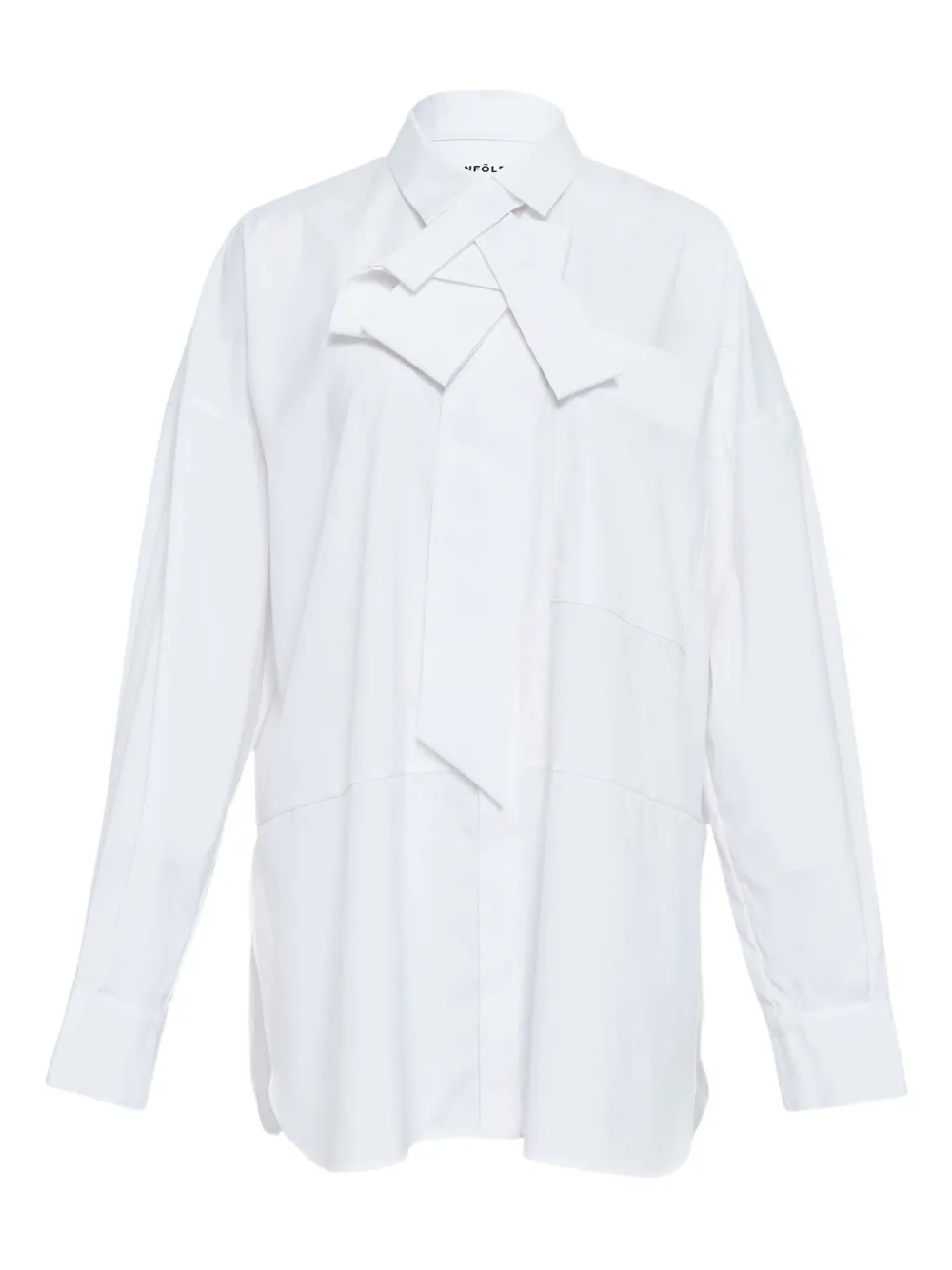 Enföld Bow-detail Shirt In White