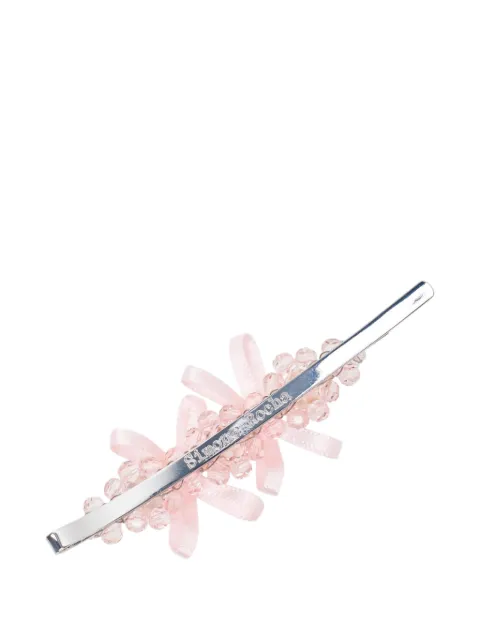 Simone Rocha bow flower hair clip