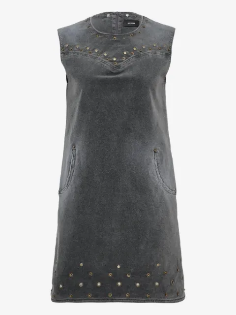 We11done studded-embellishment mini dress