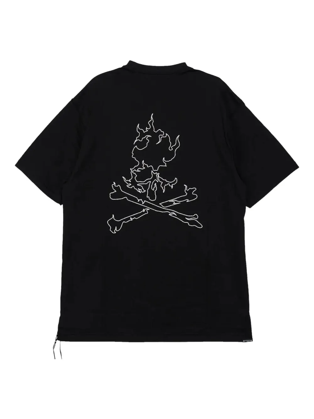 Mastermind Japan glassbeadeds short-sleeve T-shirt - Zwart