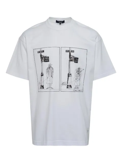 Comme des Garçons Homme print-detail T-shirt