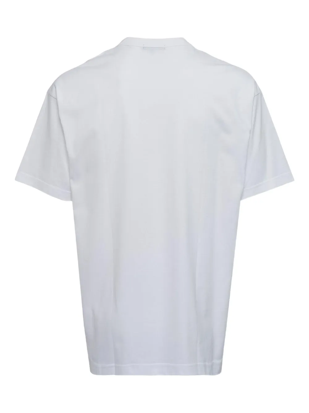 Comme des Garçons Homme print-detail T-shirt - Wit