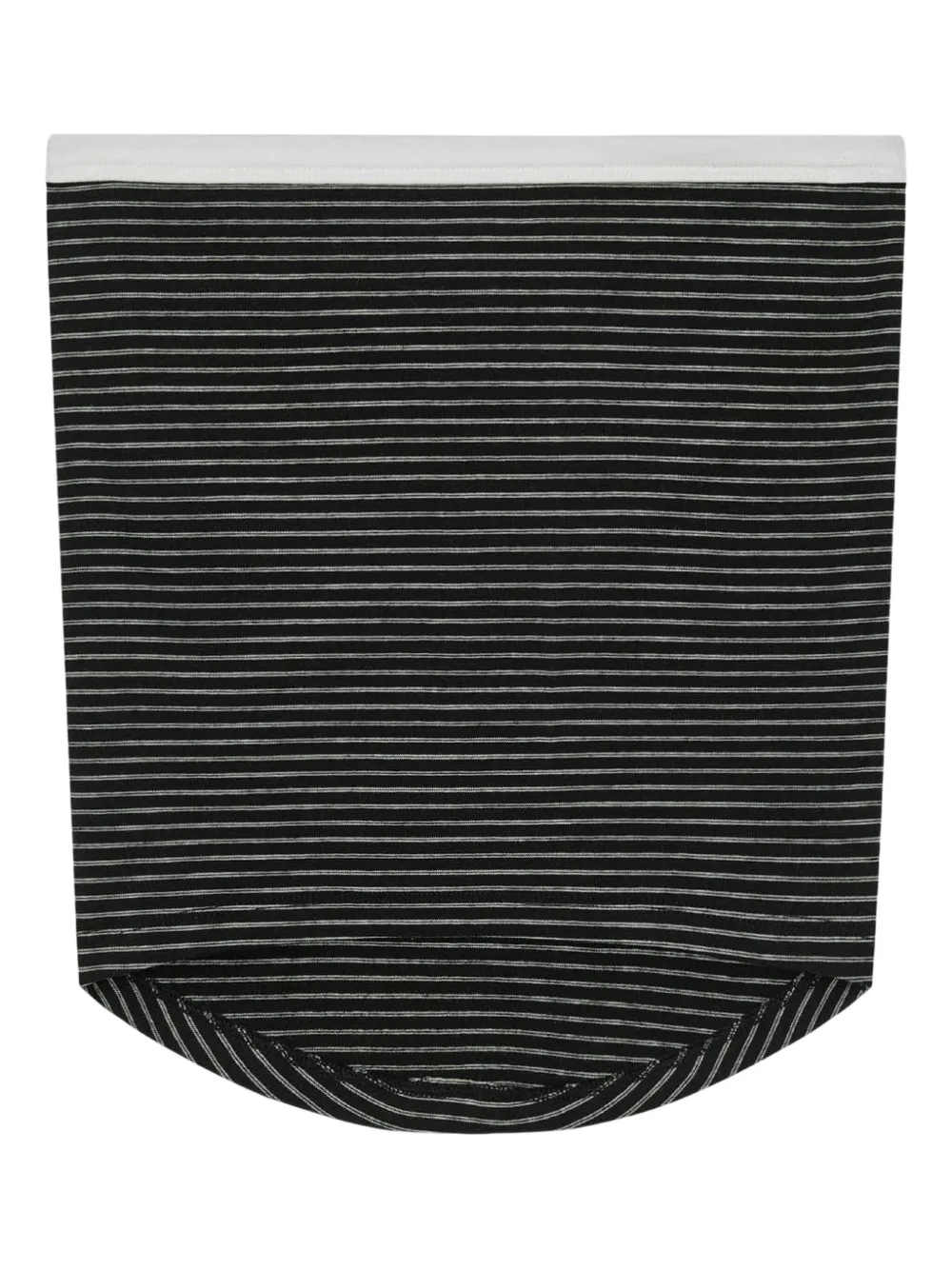 Rest&Recreation stripe tube top - Zwart