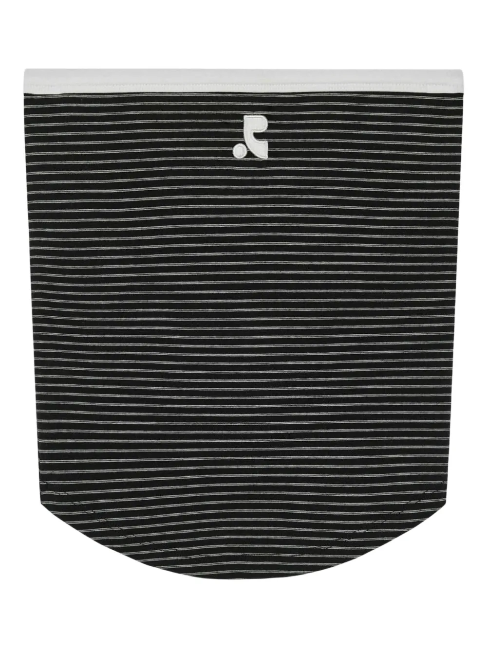 Rest&recreation Stripe Tube Top In Black