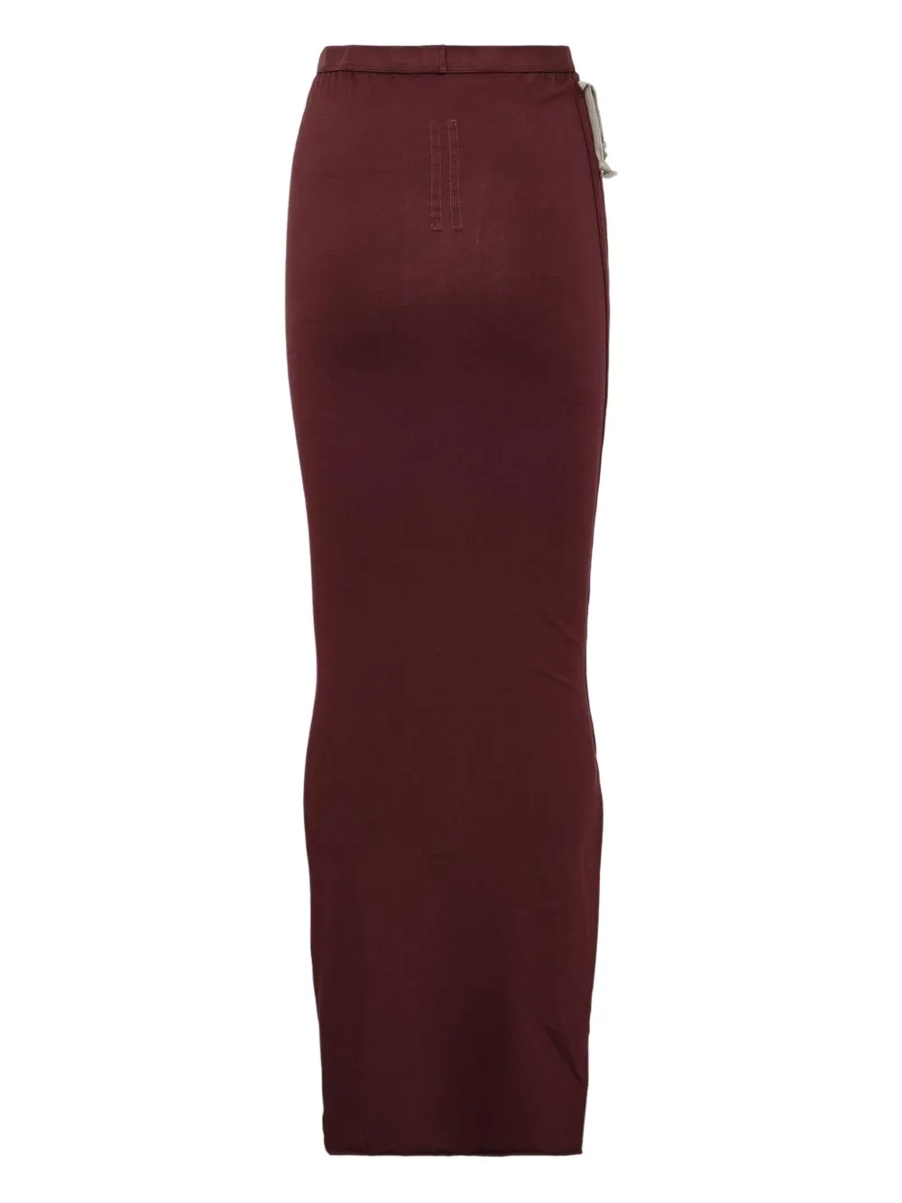 Rick Owens Drkshdw Drawstring-detail Skirt In Red