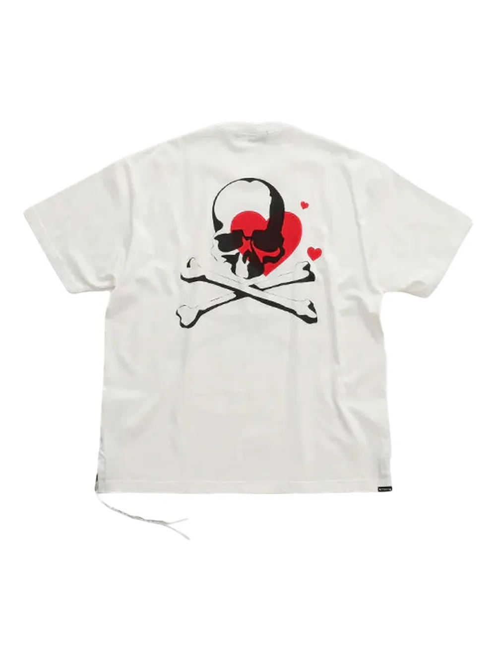 Mastermind Japan skull-graphic short-sleeve T-shirt - Wit