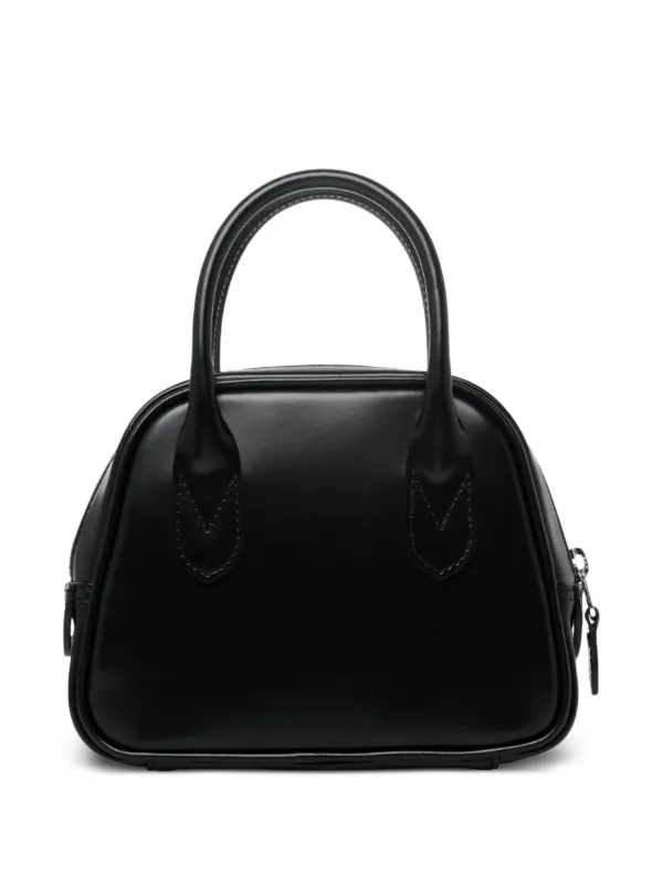 バッグ 2021ss comme des garcons shoulder bag Comme Des Garçons top-handle Trapezoid Shoulder Bag | Black