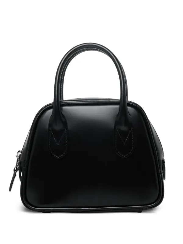 Comme des Garçons Top-handle Trapezoid Shoulder Bag in Black