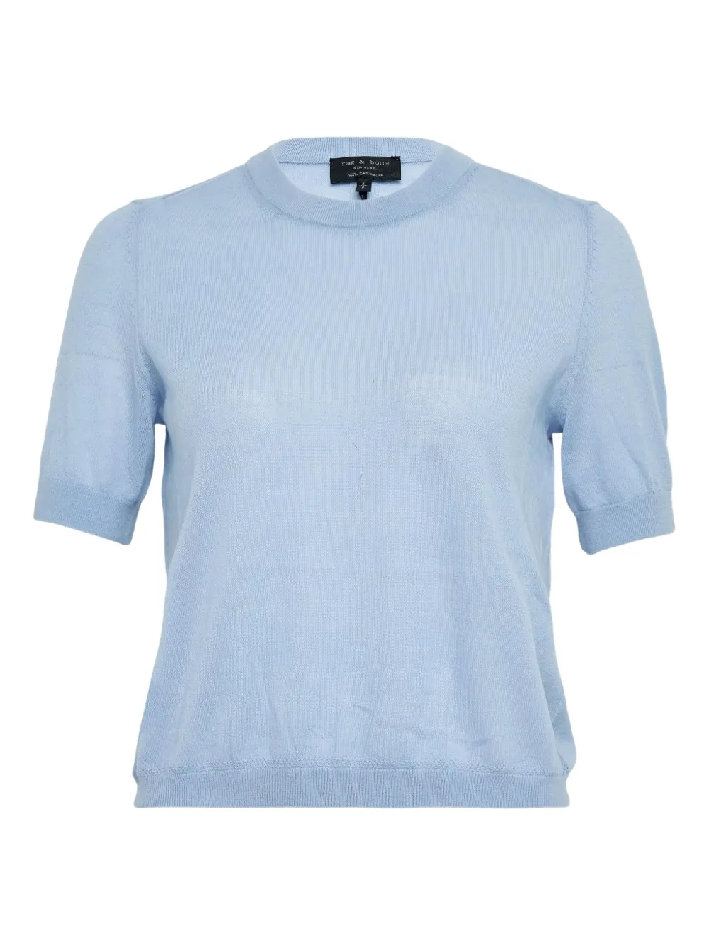 Rag & Bone Adeline Cashmere T-shirt In Blue