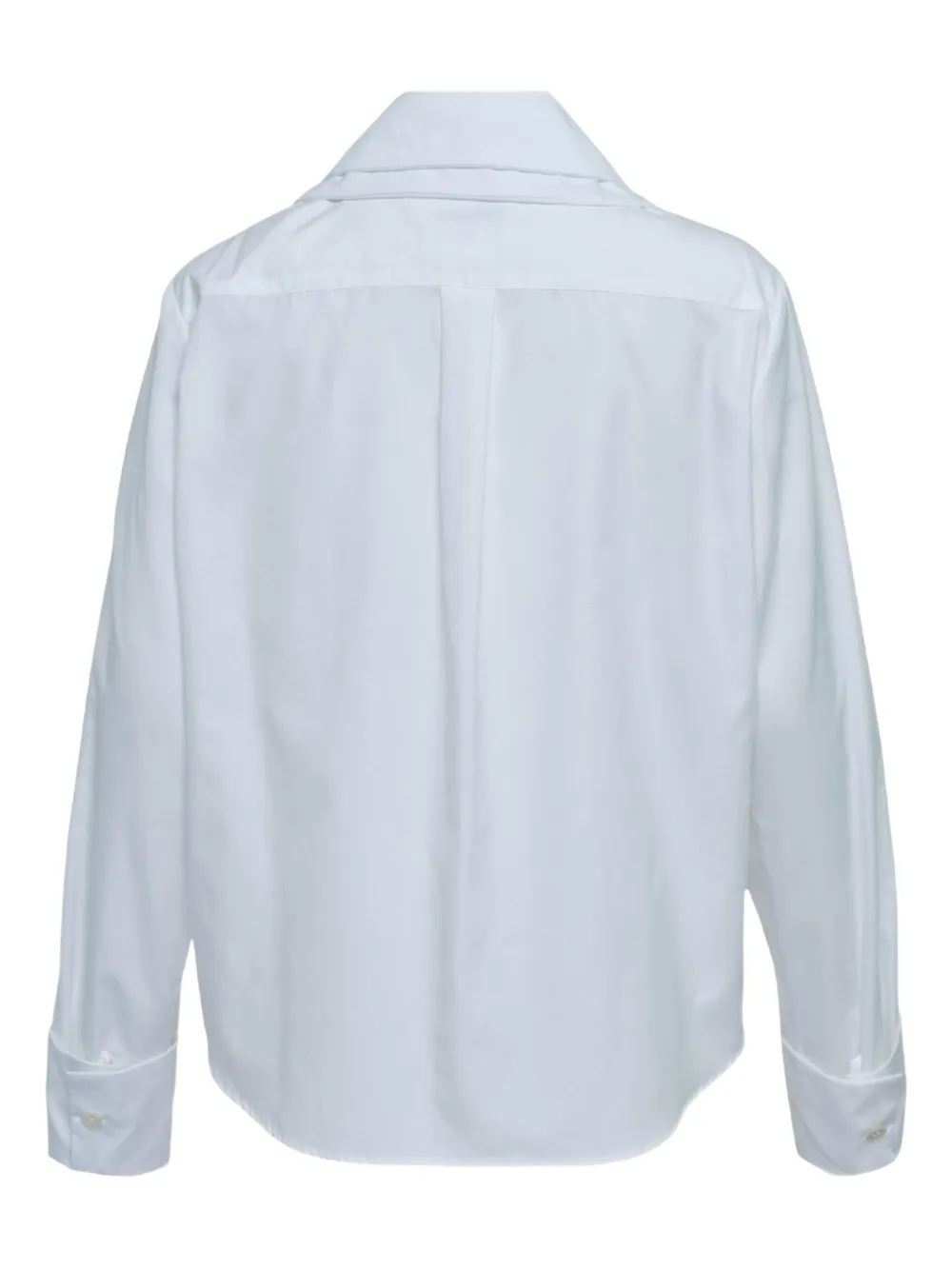 Noir Kei Ninomiya collared top - Wit