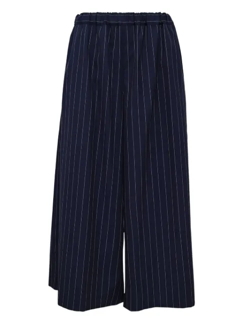 Comme Des Garçons stripe wool trousers