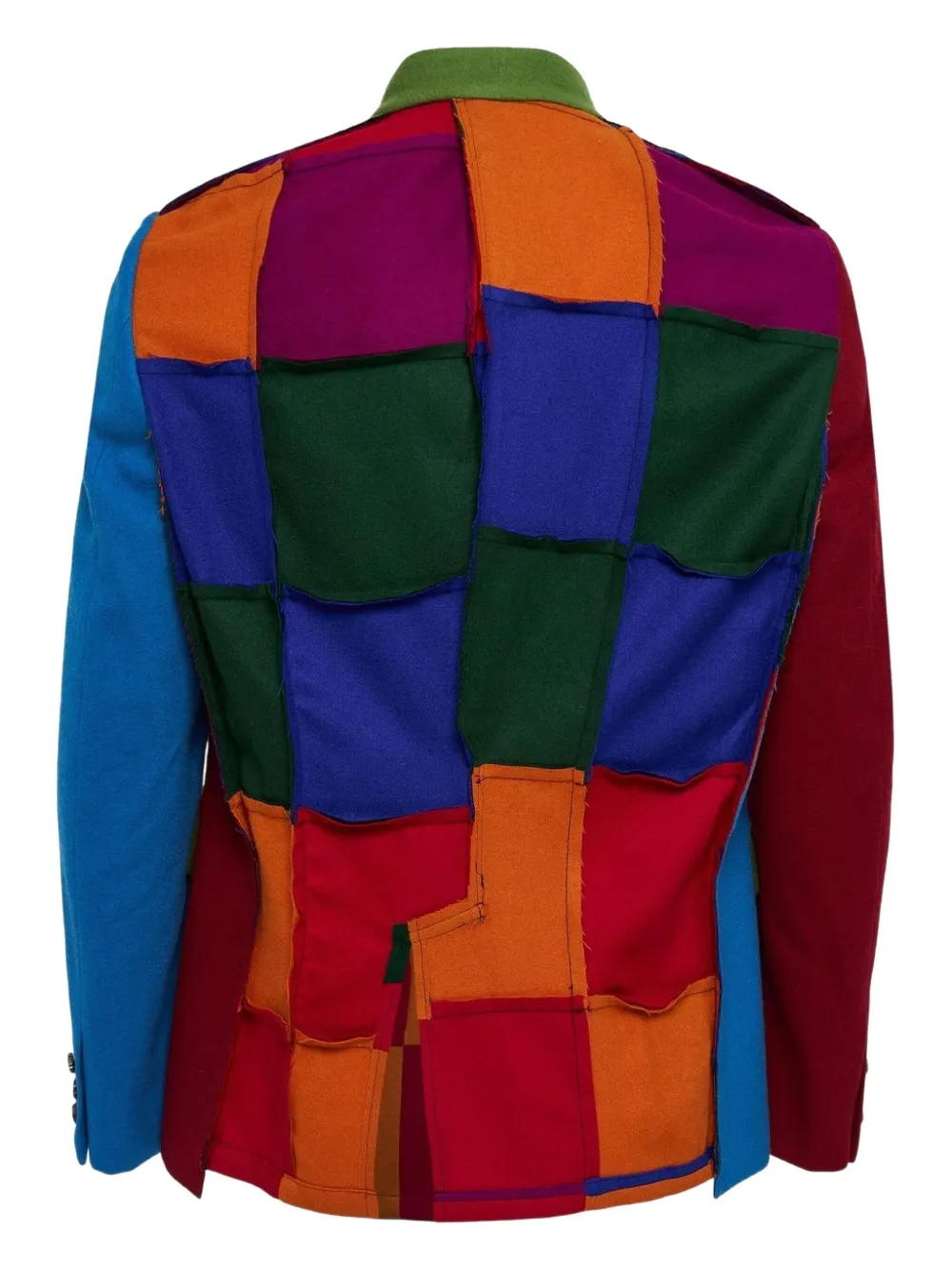 Comme des Garçons Homme Plus chamarra con diseño color block | Abrigos con doble botonadura | Image 2