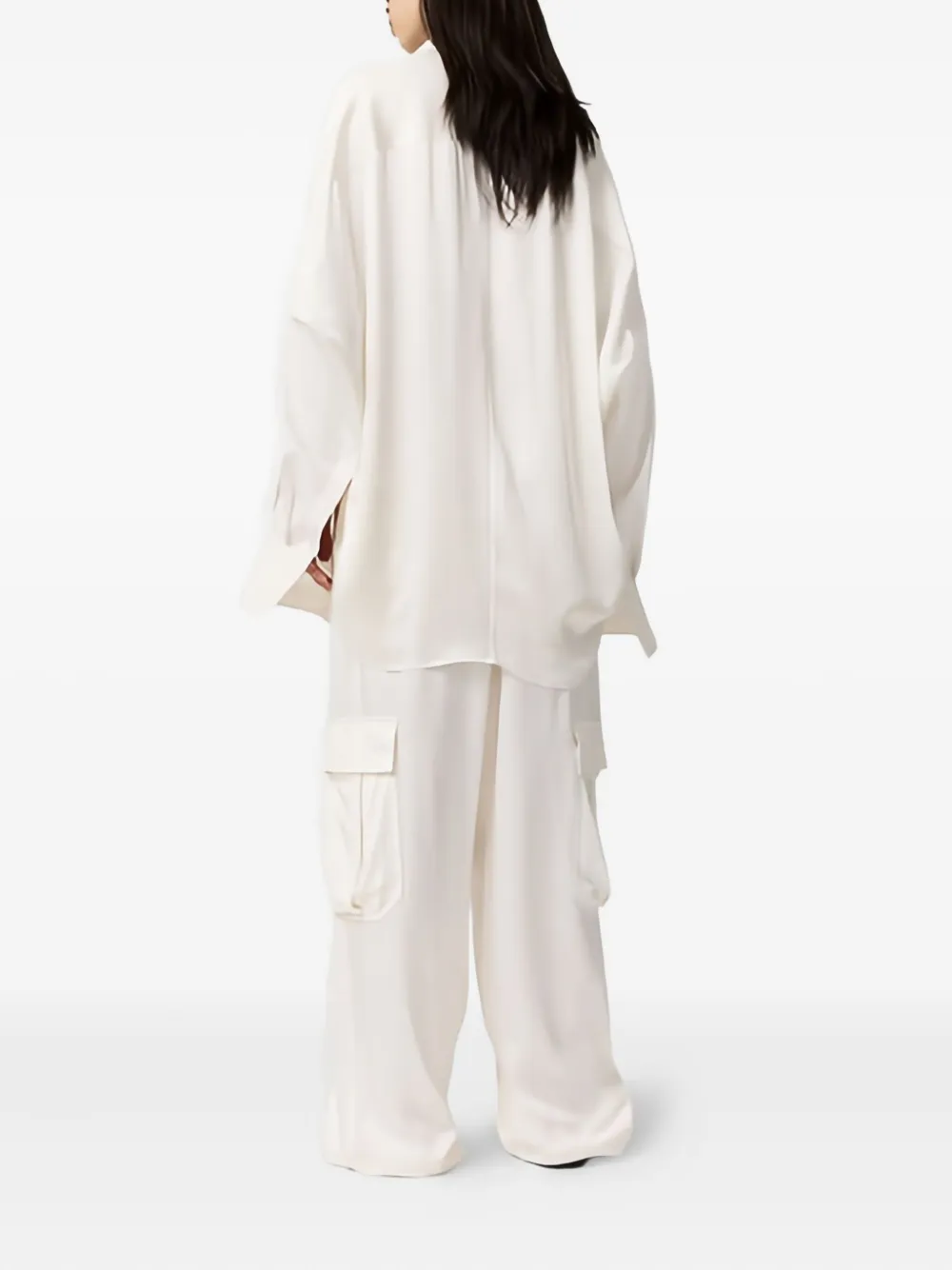 Stella McCartney belt-loop trousers - Beige