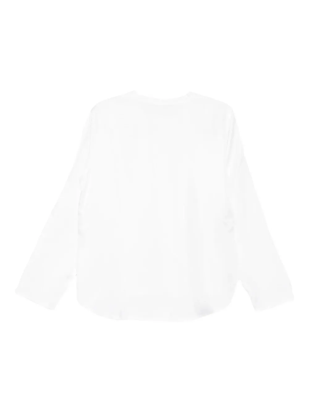 Sofie D'hoore Long-sleeve Satin Blouse In White