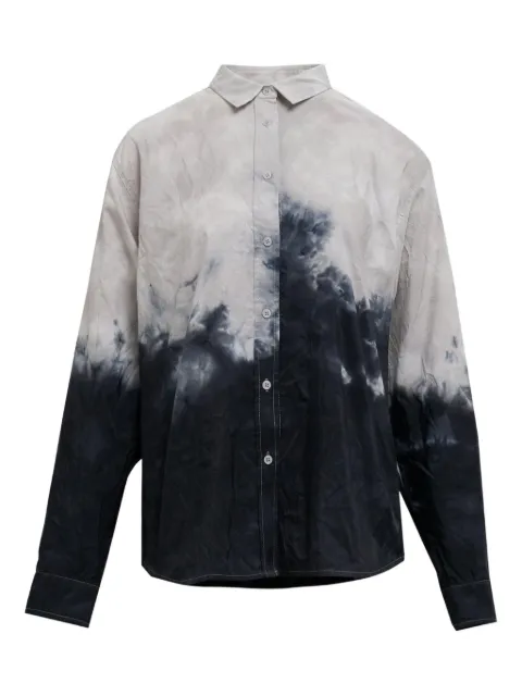 pushBUTTON Dying point-collar shirt