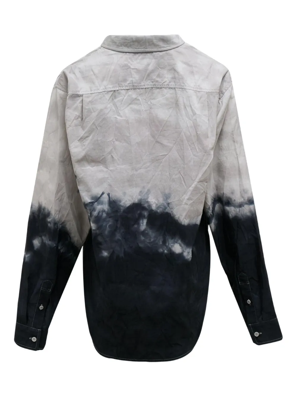 PushBUTTON Dying point-collar shirt - Grijs