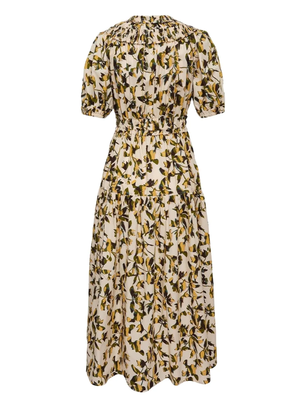 Ulla Johnson Othella short-sleeve midi dress - Beige