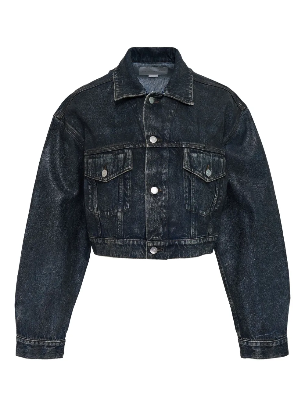 Stella Mccartney Long-sleeves Denim Jacket In Blue