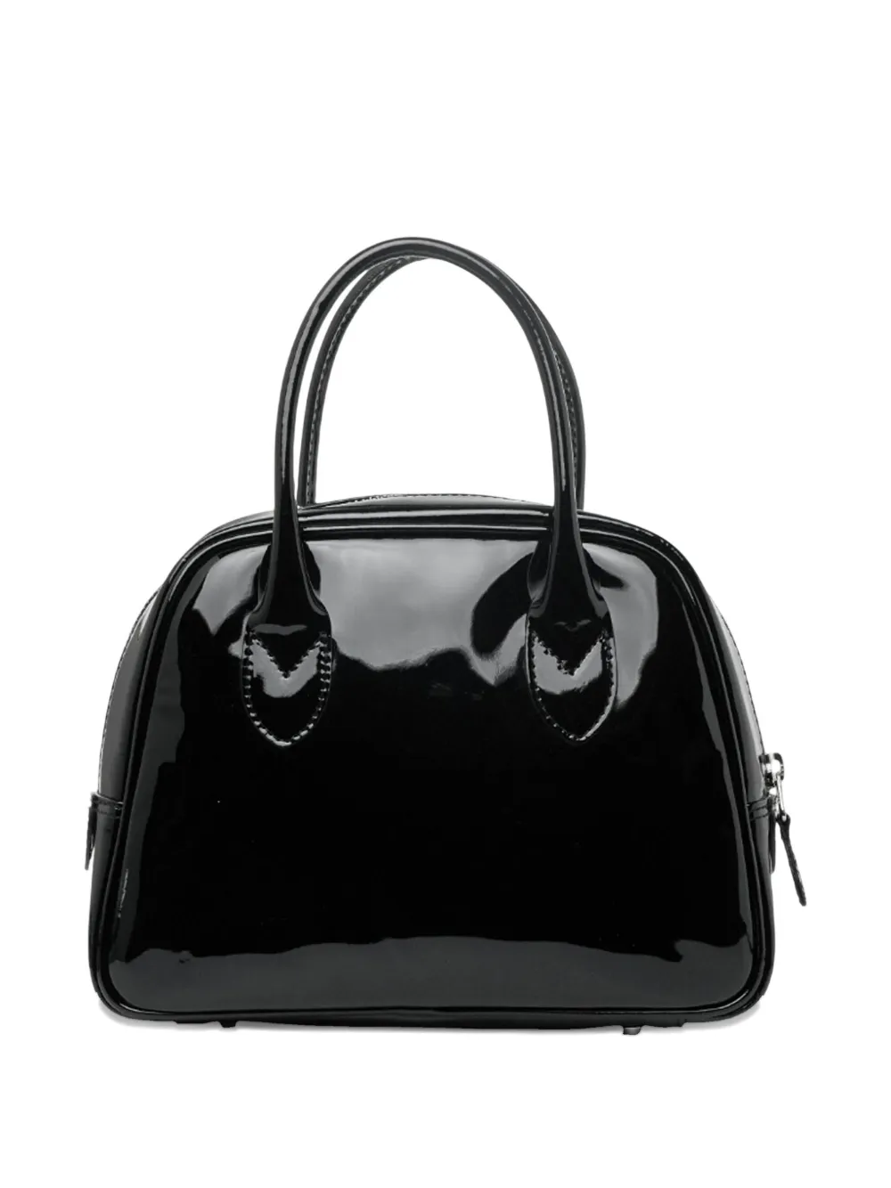 Comme Des Garçons leather tote bag - Zwart