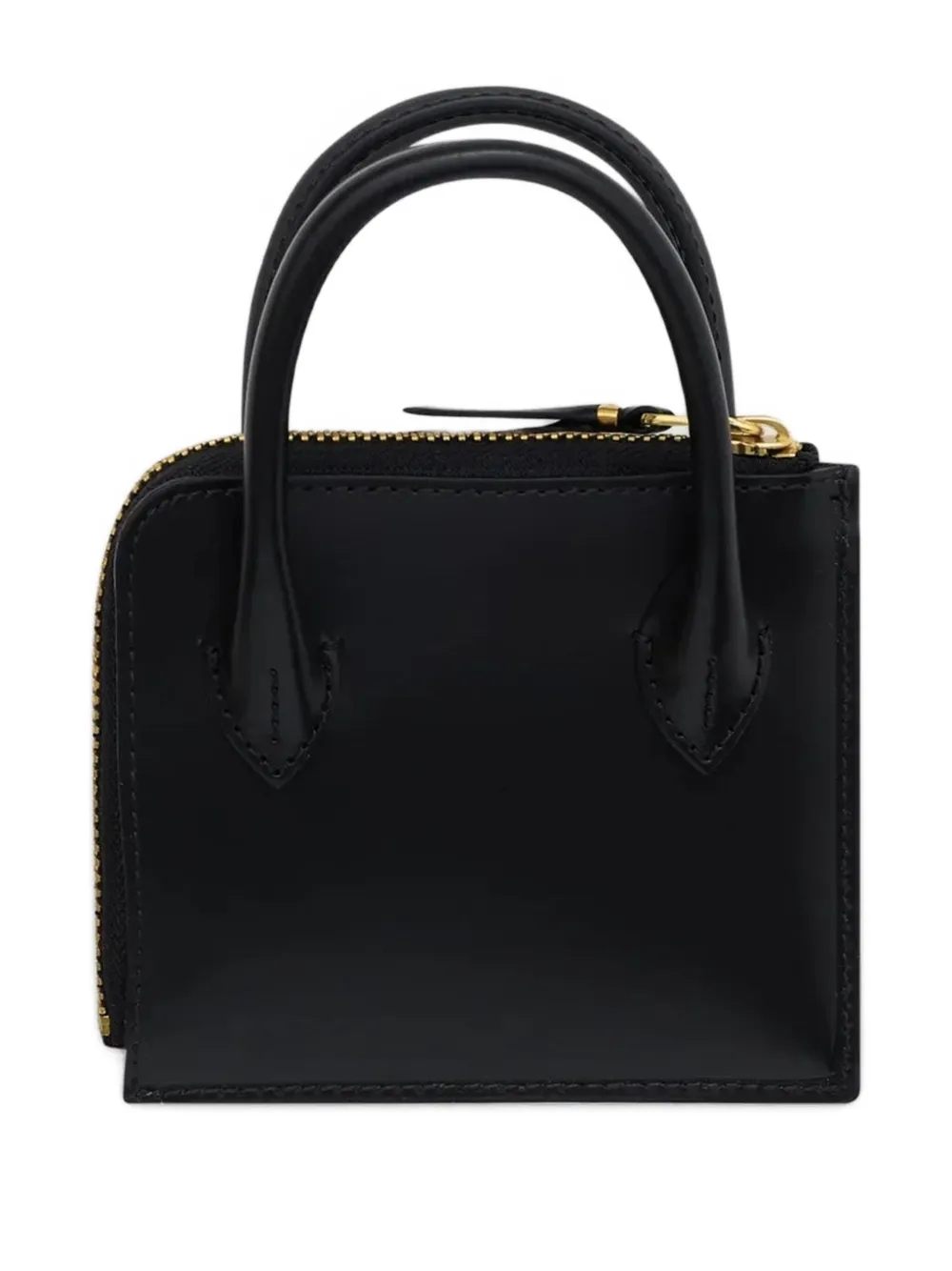 Comme Des Garçons Top-handle Wallet In Black