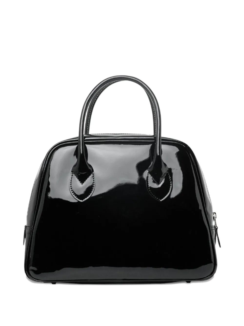 Comme Des Garçons small trapezoid-shape tote bag - Zwart