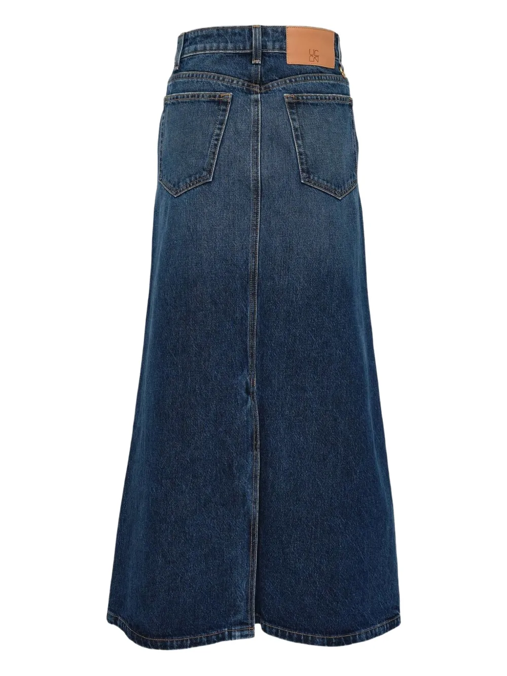 Ulla Johnson Anais maxi denim skirt - Blauw