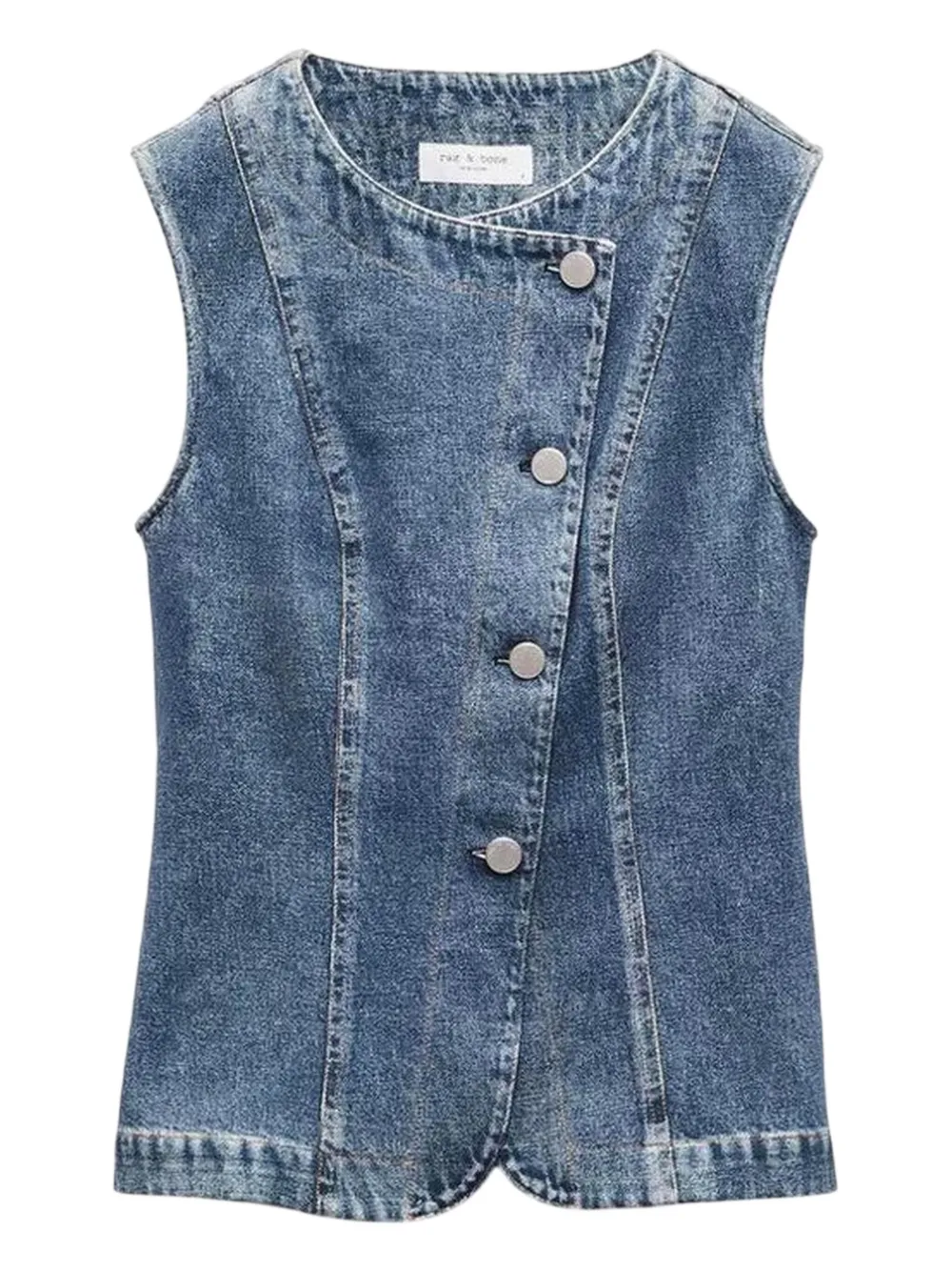 rag & bone Miramar Olivia Weste | Blau | Image 1