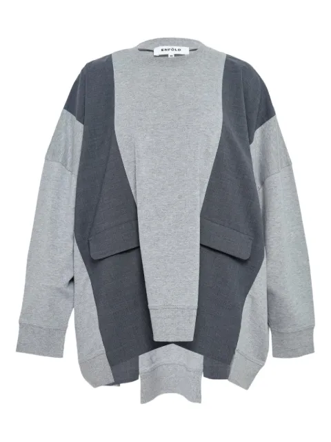 Enföld panelled sweatshirt