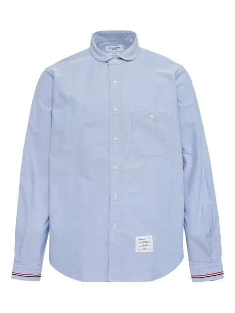 Thom Browne collared long-sleeve shirt