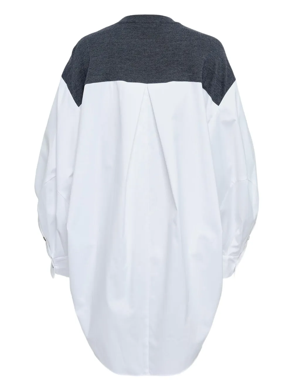 Enföld panelled top - Grijs