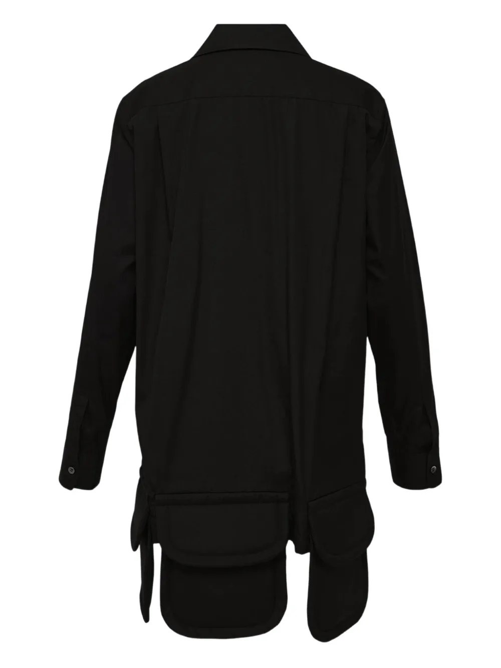 Comme Des Garçons Comme Des Garçons pocket-hem shirt - Zwart