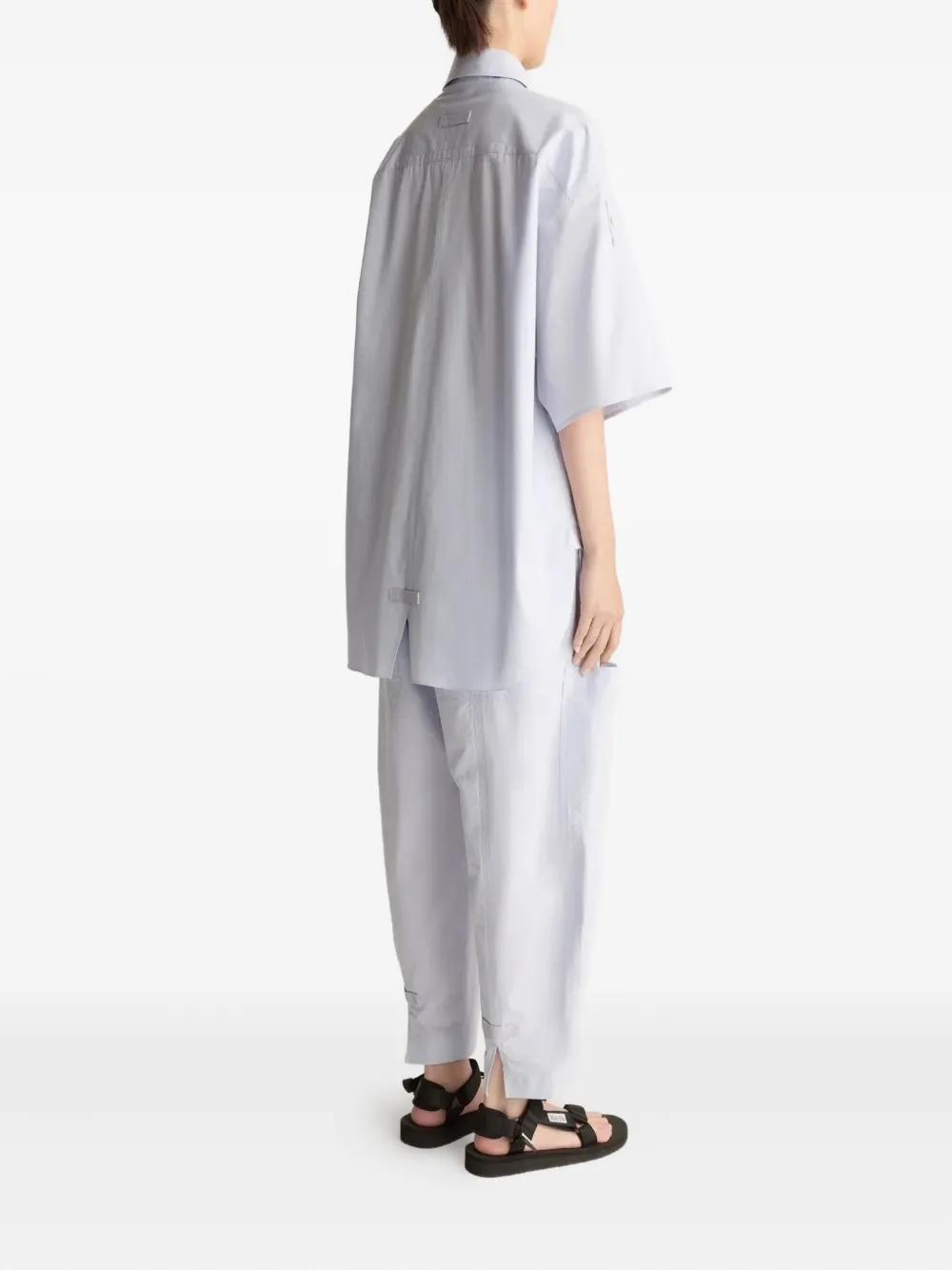 Lee Mathews poplin shirt - Blauw