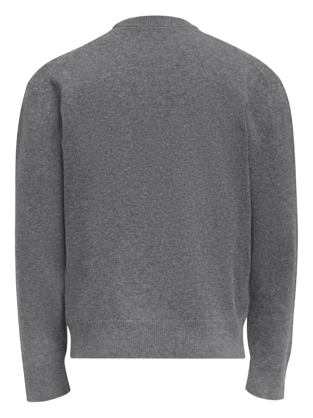 Jil Sander long-sleeve crew-neck sweater - Grijs