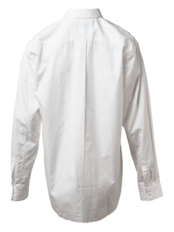 black comme des garcons シャツ 白　AD2020 Black Comme Des Garçons スタッズ シャツ | ホワイト | FARFETCH JP